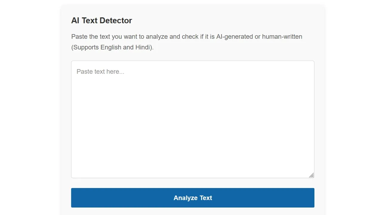 AI Detector