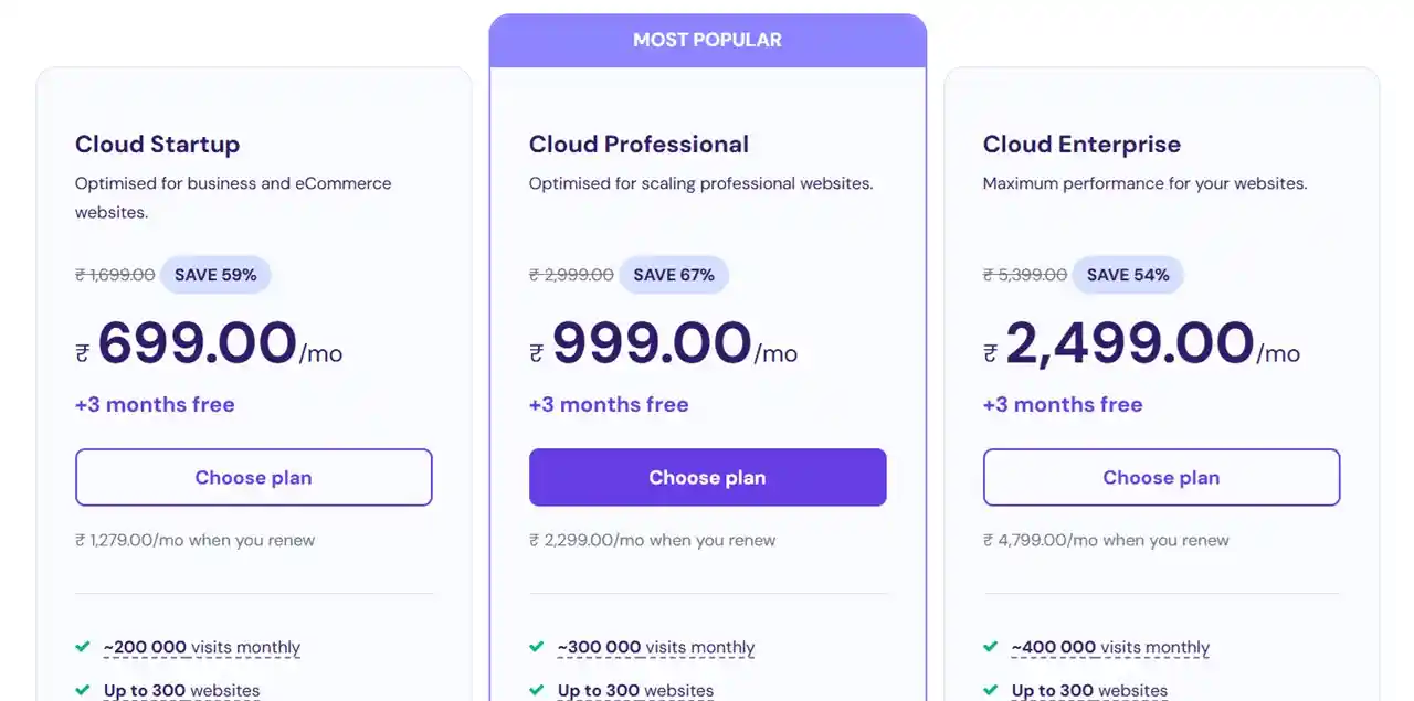 Hostinger Cloud Hosting Server